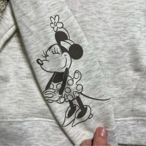 Disney Toddler Minnie Mouse Hooded Zip-Up Sweatshirt NWT SZ 12M - Picture 5 of 7